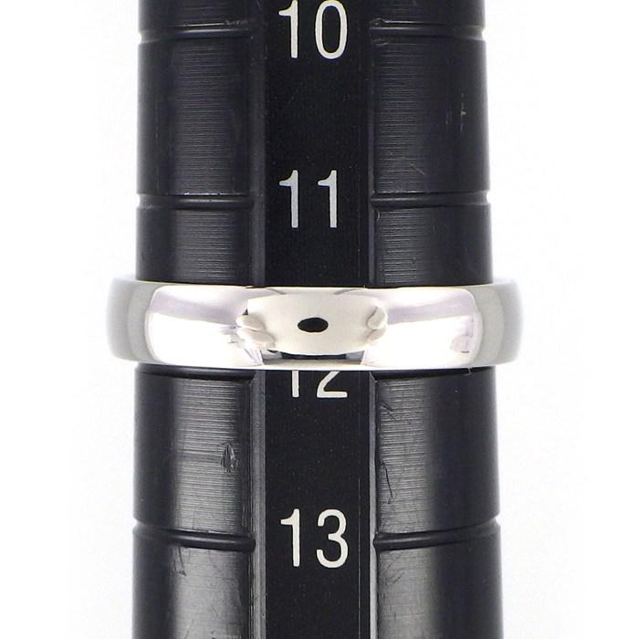 エルメス HERMES リング エヴァーヘラクレス H119853B Hモチーフ 11ポイント ダイヤモンド 計0.02ct K18WG 11.5号の画像