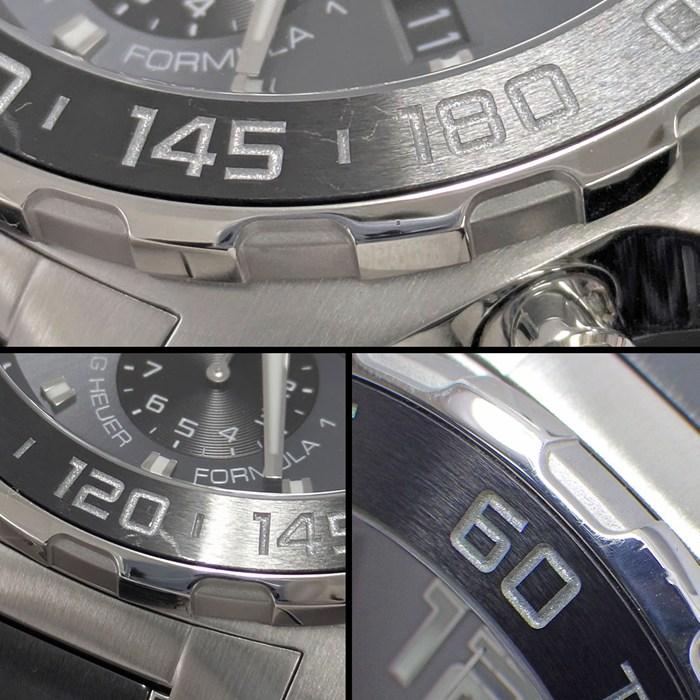 タグ・ホイヤー TAG Heuer 腕時計 フォーミュラ1 クロノグラフ CAZ1011.BA0843 デイト タキメーター スモールセコンド 夜光の画像
