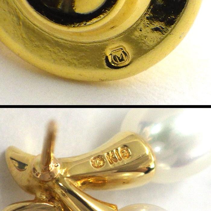 MIKIMOTO（ミキモト） ピンブローチ チェリーモチーフ 2ポイント