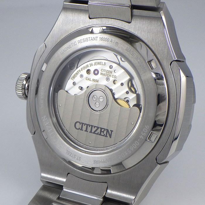 シチズン CITIZEN 腕時計 シリーズエイト Series8 NB6030-59L/9054-0065X02 GMT デイト 裏スケ 回転ベゼルの画像