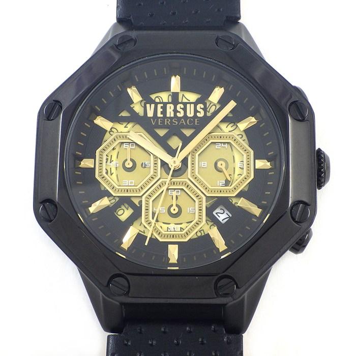 ヴェルサーチェ VERSACE 腕時計 パレストロ VSP393221 デイト クロノ 