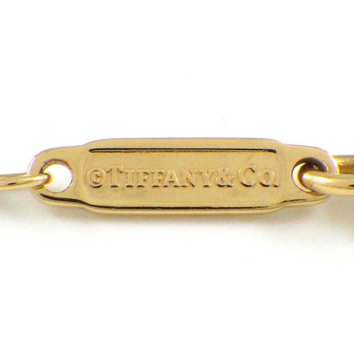ティファニー Tiffany & Co. ネックレス フルールドリス キー バー 38051474 ダイヤモンド 計0.04ct K18PGの画像