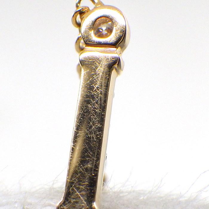 ティファニー Tiffany & Co. ネックレス フルールドリス キー バー 38051474 ダイヤモンド 計0.04ct K18PGの画像