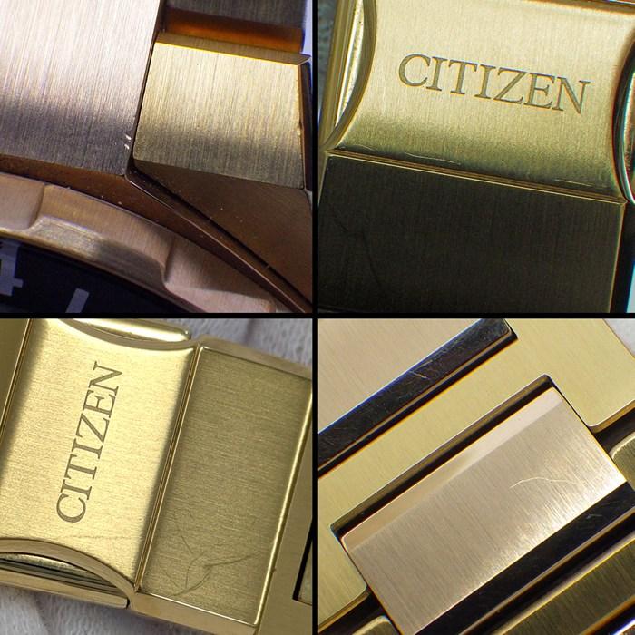 シチズン CITIZEN 腕時計 シリーズ8 NB6033-51E/9054-0065X06 デイト 裏スケ GMT 回転ベゼル 夜光針 ギョーシェの画像