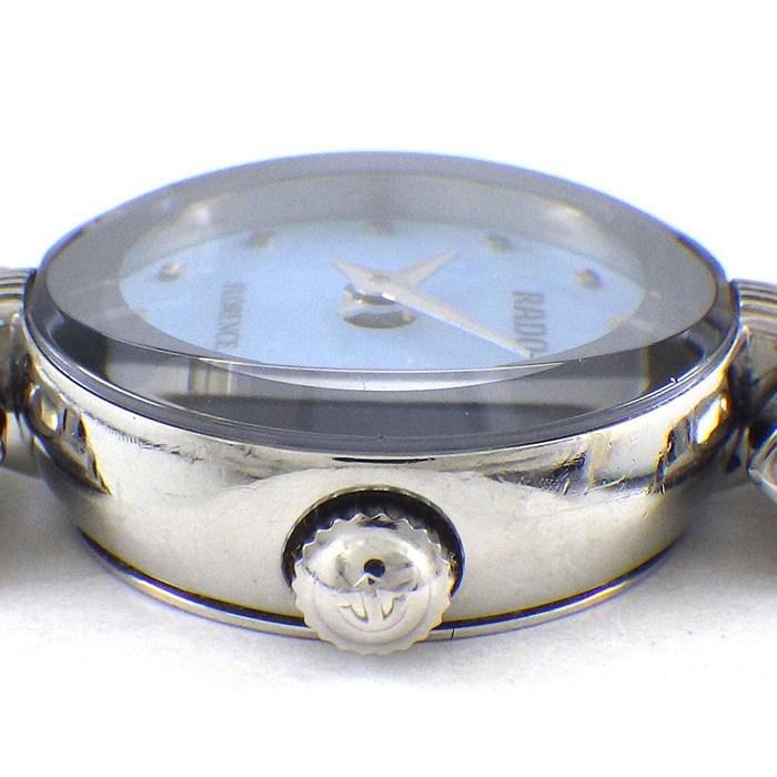 新品電池✨️RADO ラドー FLORENCE フローレンス 腕時計 ブルー文字盤 ラドー RADO 腕時計 フローレンス 080.3765.4 ライトブルー