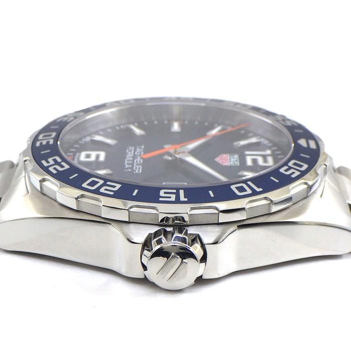 タグ・ホイヤー TAG Heuer 腕時計 フォーミュラ1 デイト WAZ1010.BA0842 回転ベゼル 夜光インデックス 夜光針 サンレイ ブルの画像