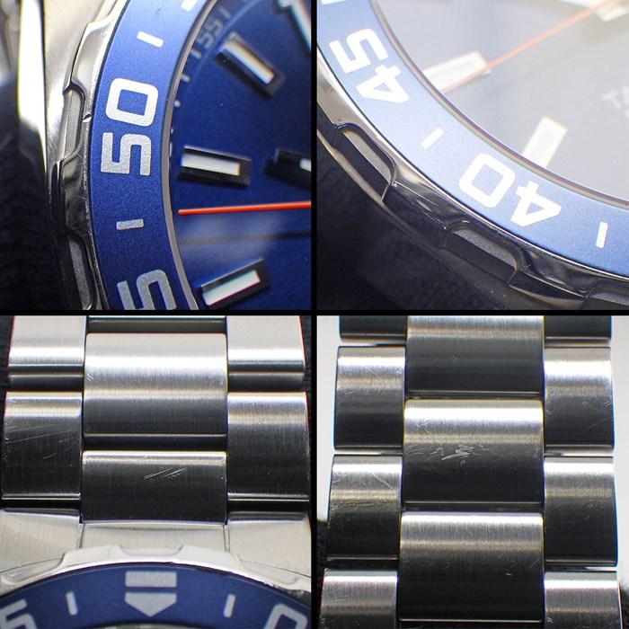 タグ・ホイヤー TAG Heuer 腕時計 フォーミュラ1 デイト WAZ1010.BA0842 回転ベゼル 夜光インデックス 夜光針 サンレイ ブルの画像