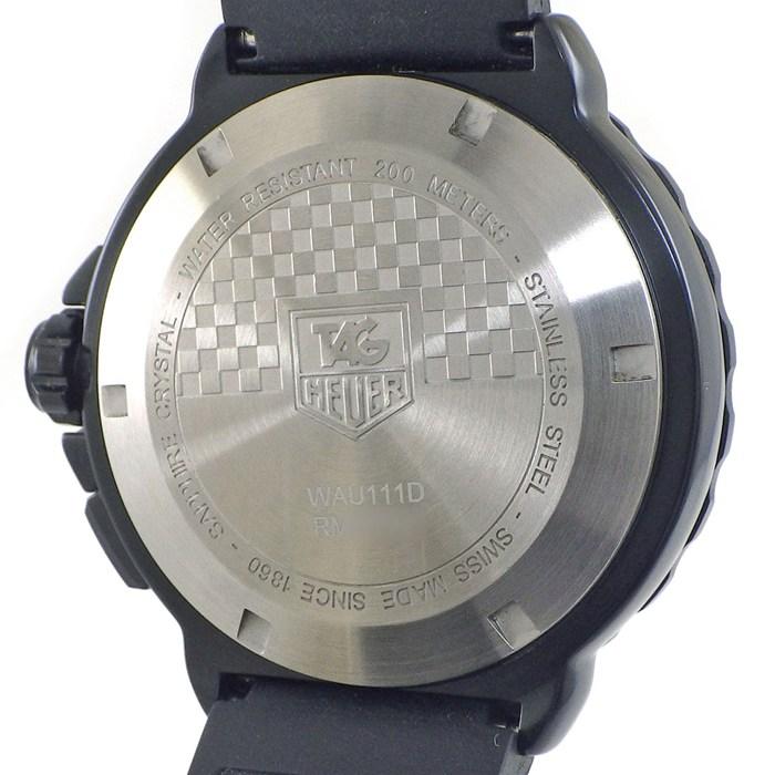 タグ・ホイヤー TAG Heuer 腕時計 フォーミュラ1 グランドデイト WAU111D.FT6024 ブラック文字盤 スモールセコンド 回転ベゼルの画像