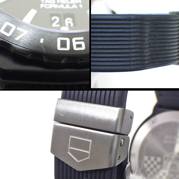 タグ・ホイヤー TAG Heuer 腕時計 フォーミュラ1 グランドデイト WAU111D.FT6024 ブラック文字盤 スモールセコンド 回転ベゼルの画像