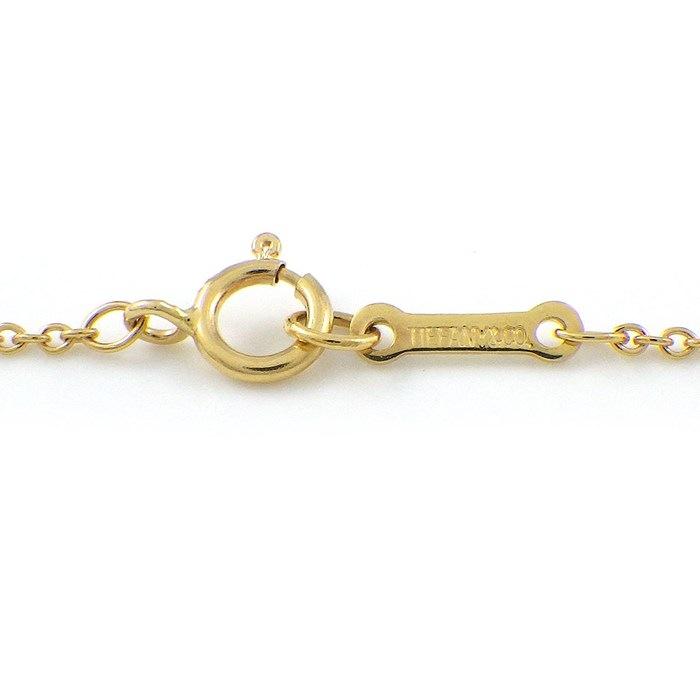 ティファニー Tiffany & Co. ネックレス ティアドロップ K18YGの画像