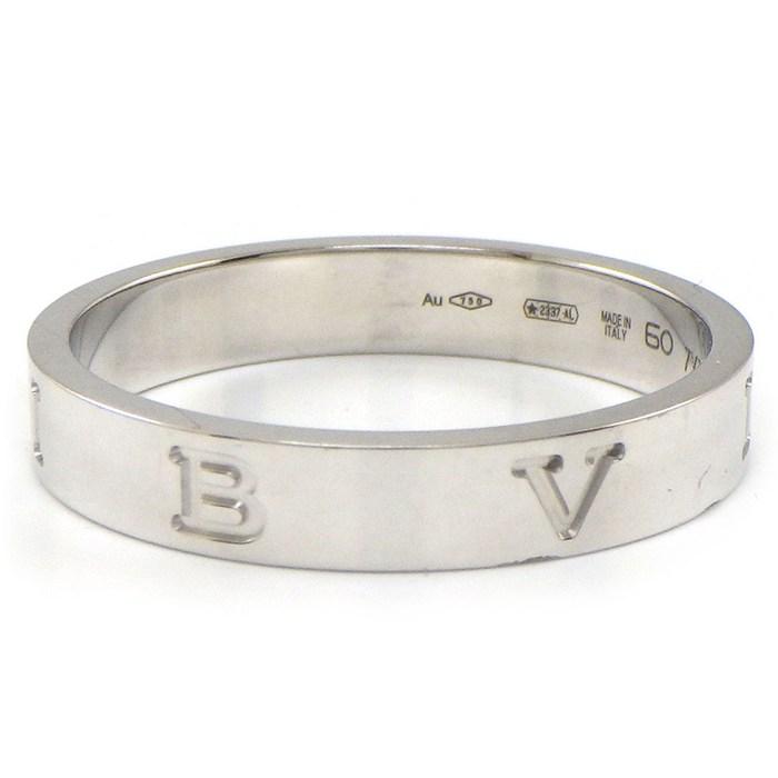 ブルガリ BVLGARI リング B-zero1 ビーゼロワン エッセンシャル 360406 K18WG 19号 / #60の画像