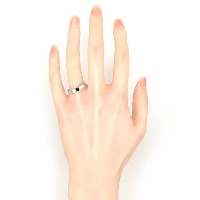 ブルガリ BVLGARI リング B-zero1 ビーゼロワン エッセンシャル 360406 K18WG 19号 / #60の画像