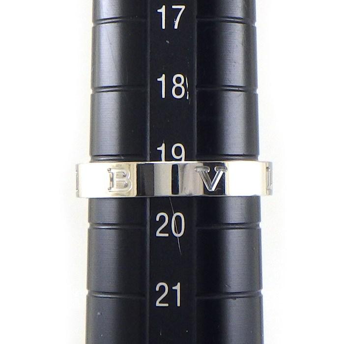ブルガリ BVLGARI リング B-zero1 ビーゼロワン エッセンシャル 360406 K18WG 19号 / #60の画像