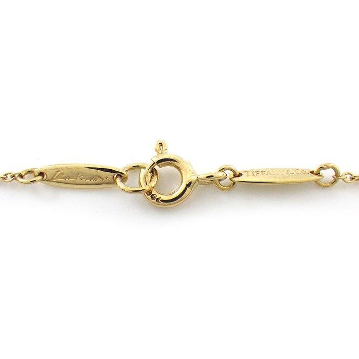 ティファニー Tiffany & Co. ネックレス ティア ドロップ ロッククリスタル K18YGの画像