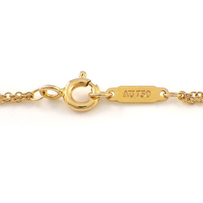 ティファニー Tiffany & Co. ネックレス インフィニティ ダブルチェーン K18YGの画像