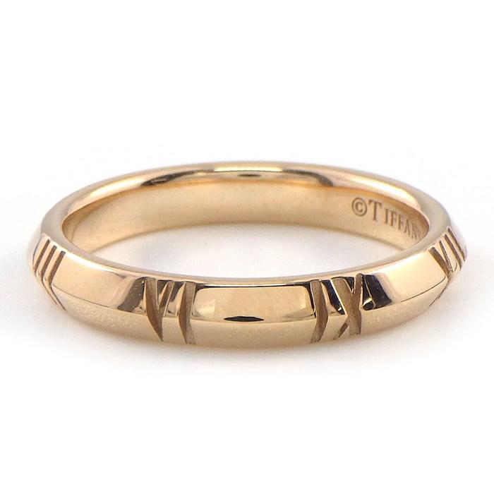 ティファニー Tiffany & Co. リング アトラス X クローズド ナロー K18PG 10号の画像