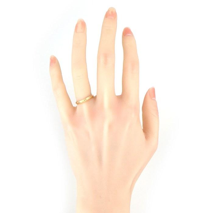 ティファニー Tiffany & Co. リング アトラス X クローズド ナロー K18PG 10号の画像