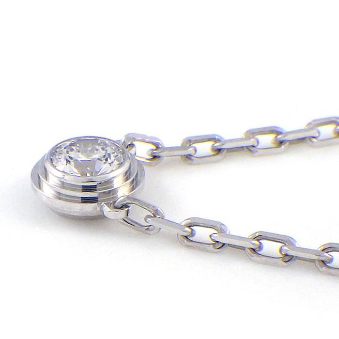 カルティエ Cartier ネックレス ダムール スモールモデル SM ディアマン レジェ B7215900 1ポイント ダイヤモンド 0.09ctの画像