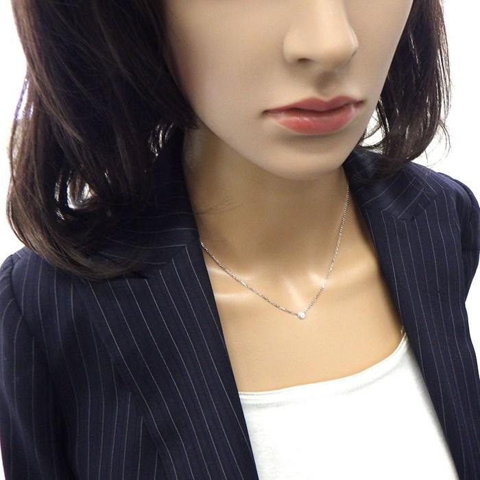カルティエ Cartier ネックレス ダムール スモールモデル SM ディアマン レジェ B7215900 1ポイント ダイヤモンド 0.09ctの画像