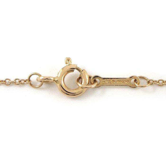 ティファニー Tiffany & Co. ネックレス オリーブリーフ 1ポイント ダイヤモンド K18PGの画像