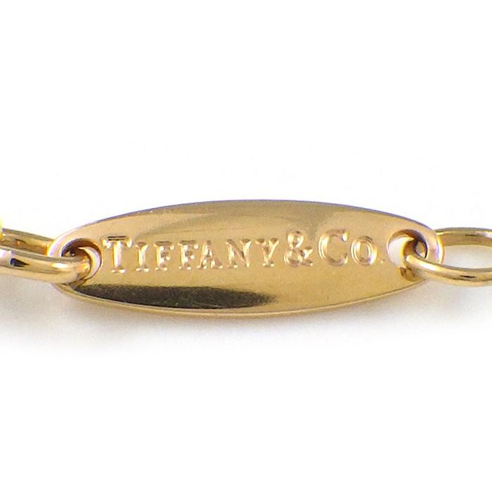 ティファニー Tiffany & Co. ネックレス バイザヤード 60147816 1ポイント ペアシェイプ ダイヤモンド 0.07ct K18PGの画像