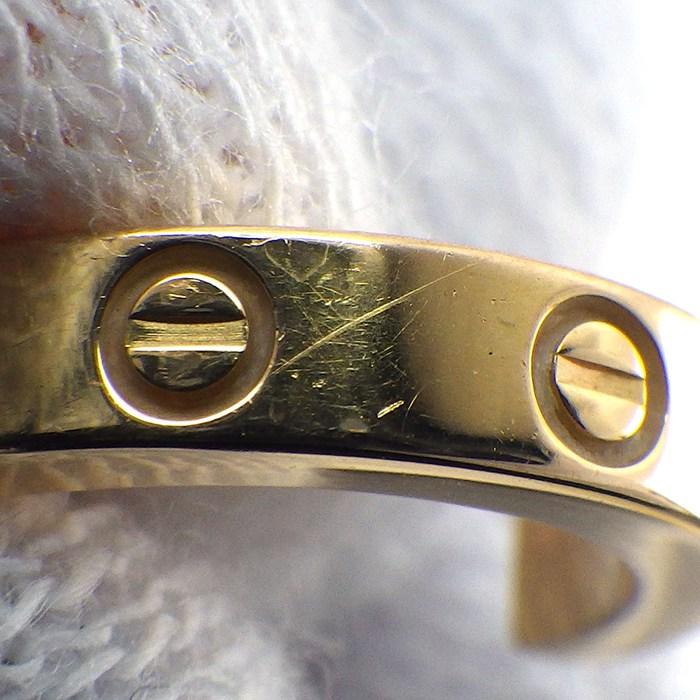 カルティエ Cartier ピアス ラブ SM B8029000 フープ ミニラブ K18PG ※片方のみの画像