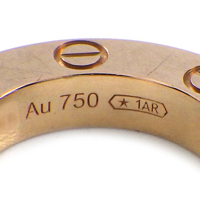 カルティエ Cartier ピアス ラブ フープ B8301422 オンライン限定モデル K18PG ※片方のみの画像