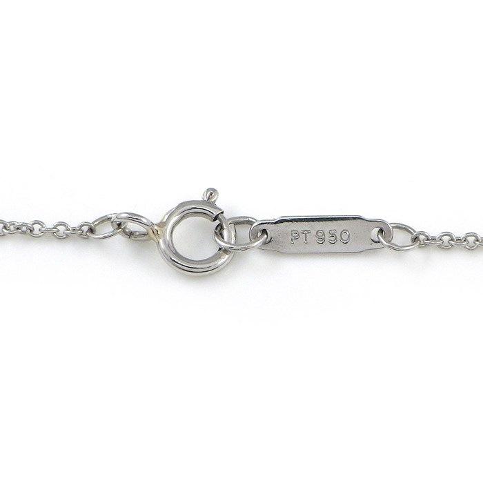 ティファニー Tiffany & Co. ネックレス アリア 3ポイント ダイヤモンド PT950の画像