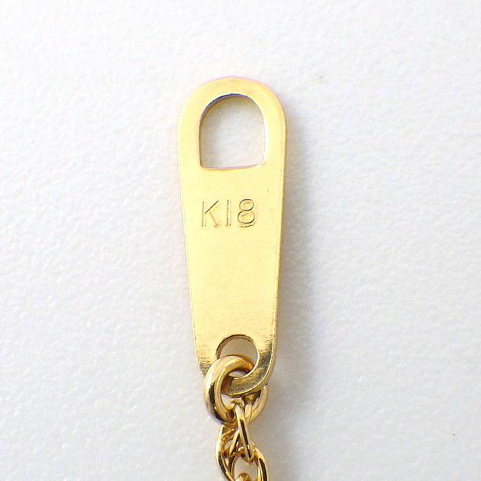 タサキ 田崎真珠 TASAKI ネックレス 1ポイント ルビー アコヤ真珠 4.5-6.0mm珠 K18YGの画像