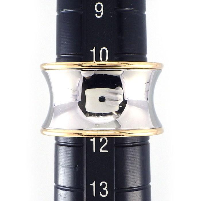 ブルガリ BVLGARI リング B-zero1 ビーゼロワン アニッシュカープア コラボ ロゴ ワイド K18PG SS 11号 / #52の画像