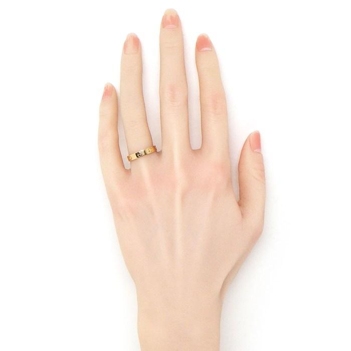 カルティエ Cartier リング ラブ スモールモデル SM B4085254 K18PG 13.5号 / #54の画像