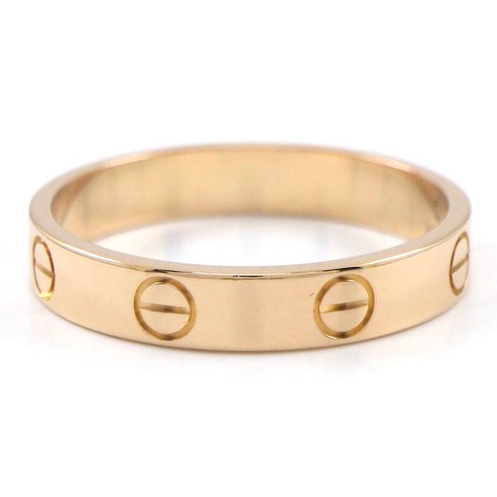 カルティエ Cartier リング ラブ スモールモデル SM B4085256 K18PG 15.5号 / #56の画像