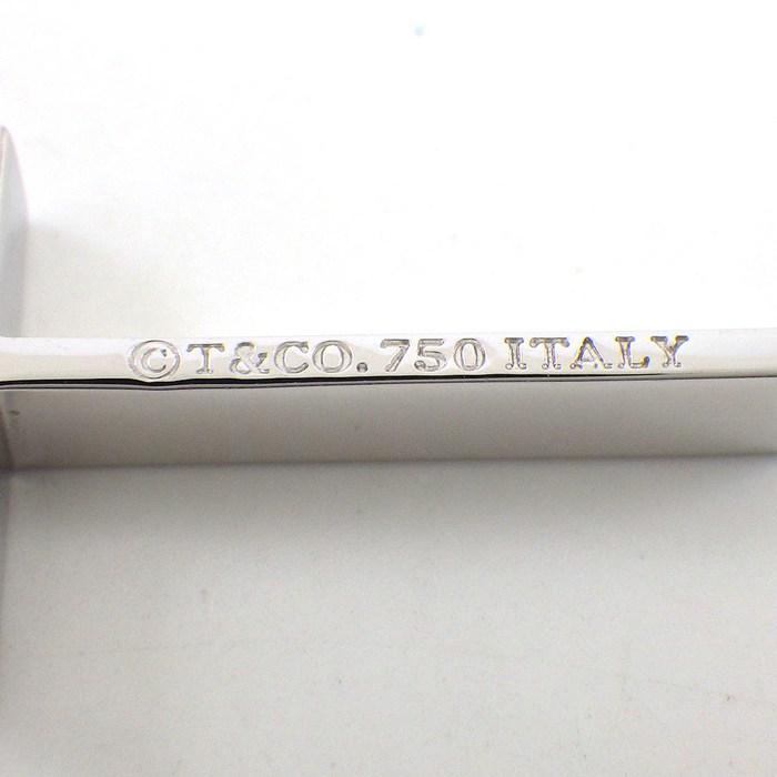 ティファニー Tiffany & Co. ネックレス メトロ クロス K18WGの画像