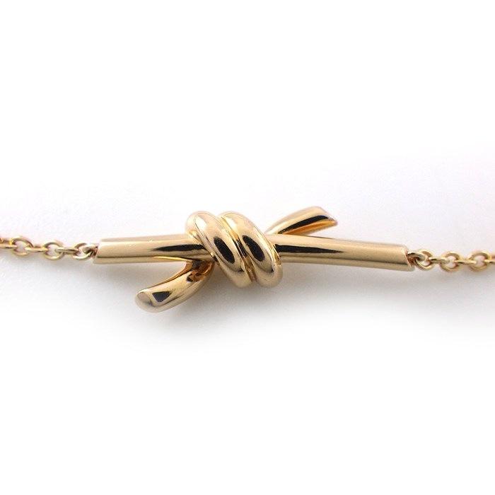 ティファニー Tiffany & Co. ブレスレット ノット 75451873 K18PGの画像