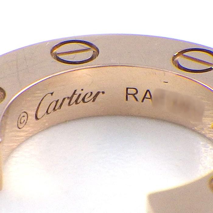 カルティエ Cartier ピアス ラブ フープ B8301422 オンライン限定モデル K18PG ※片方のみの画像