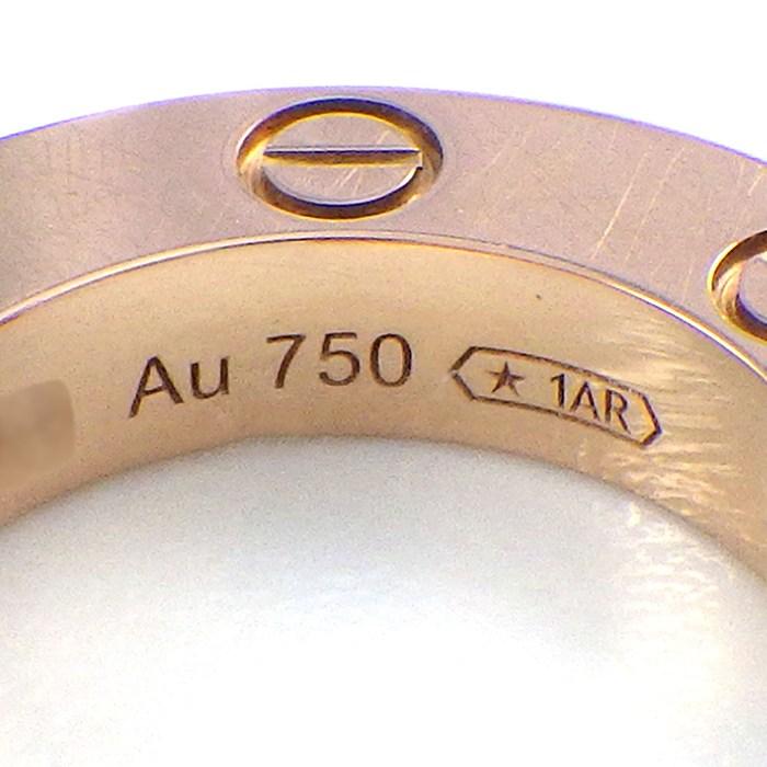カルティエ Cartier ピアス ラブ フープ B8301422 オンライン限定モデル K18PG ※片方のみの画像
