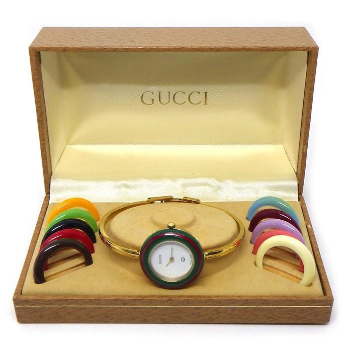 GUCCI（グッチ） 腕時計 チェンジベゼル 1100-L ホワイト文字盤 マルチ