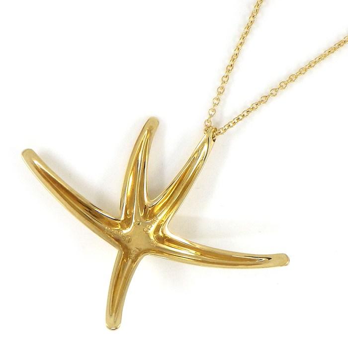 ティファニー Tiffany & Co. ネックレス スターフィッシュ ラージ K18YGの画像