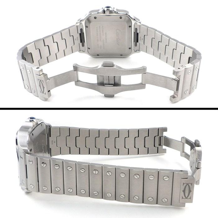 Cartier（カルティエ） 腕時計 サントス LM WSSA0018 デイト スクエア