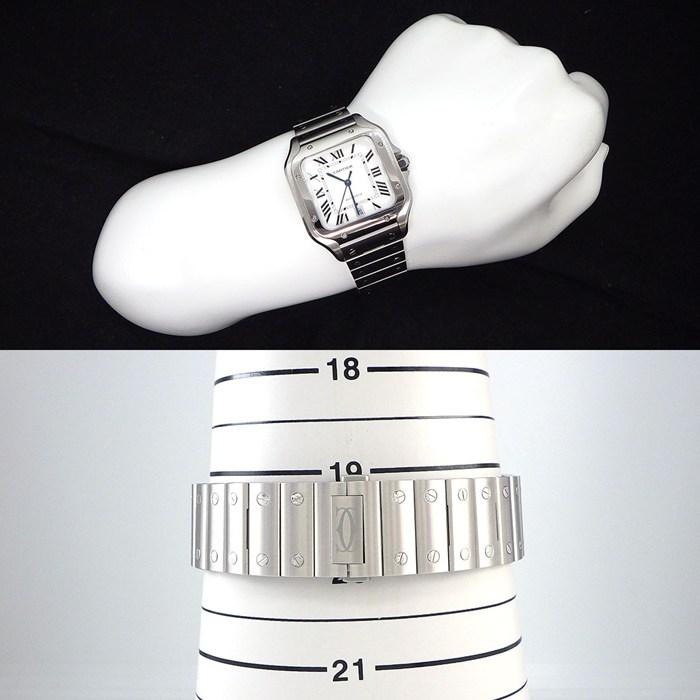 Cartier（カルティエ） 腕時計 サントス LM WSSA0018 デイト スクエア