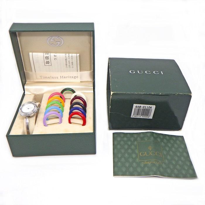GUCCI タイムピース　チェンジベゼル　11色(時計本体なし) GUCCI（グッチ） 腕時計 チェンジベゼル 11/12.2L マルチカラーベゼル