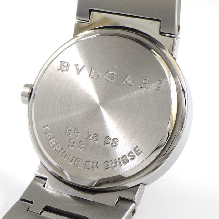 BVLGARI（ブルガリ） 腕時計 ブルガリブルガリ BB26SS ブラック文字盤