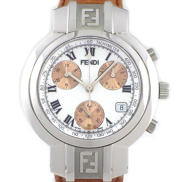 FENDI（フェンディ） 腕時計 オロロジ 4500G ホワイト文字盤 デイト