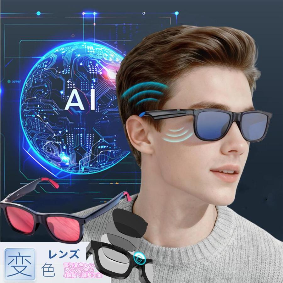 Lenovo（レノボ） ＼ スマートグラスAI 翻訳 眼鏡 メガネ 電気変色
