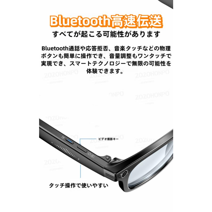 【即発送】AI翻訳機能付きスマートサングラス 爆買「翻訳機能付き サングラス」になって登場！1080P写真撮影