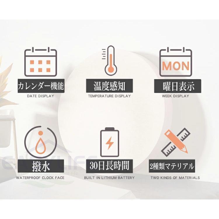 掛け時計 おしゃれ LED 時計 クロック デジタル電子時計 掛け時計 おしゃれ LED 時計 クロック デジタル電子時計