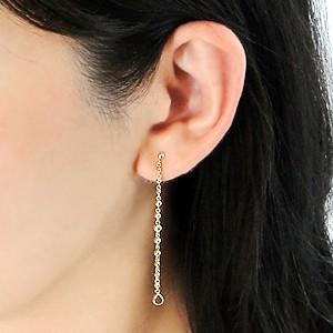 18金 k18YG ミラーボール 2WAY ピアス : ジュエリーショップ 