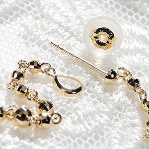k18YG ミラーボール 2WAY ピアス : cae-0031 : ジュエリーショップ 