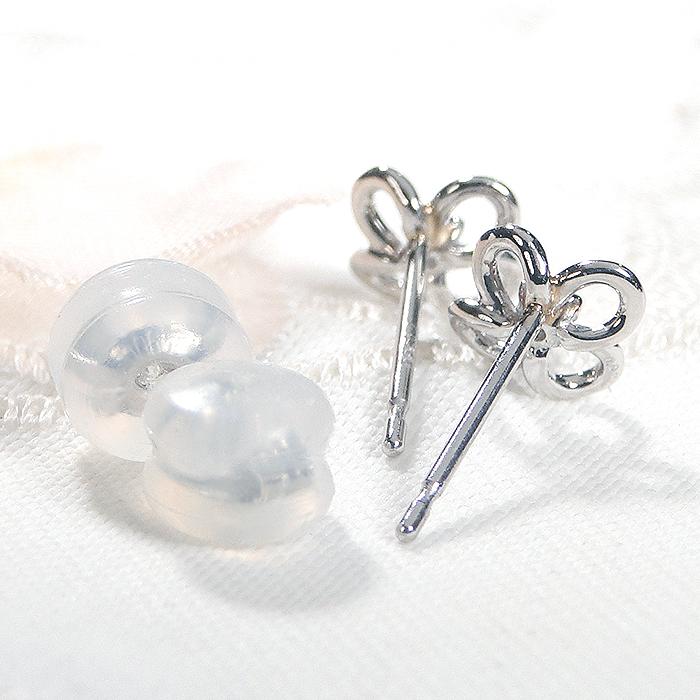 Pt900 ダイヤモンド フラワー ピアス 0.04ct 送料無料 プラチナ ダイヤ 