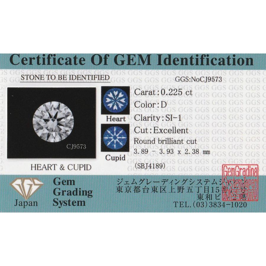 ダイヤモンドネックレス フクリン留め 一粒 ダイヤモンド ペンダント H&C プレゼントの画像